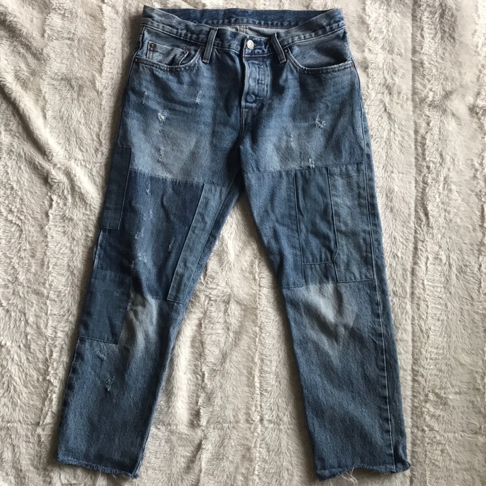 Vintage Levi Patchwork Denim